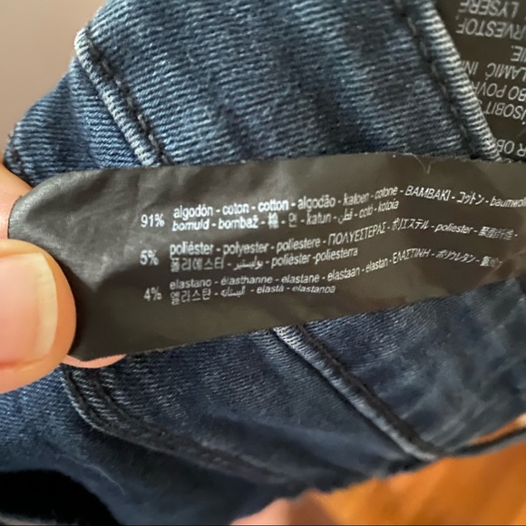 ZARA ZW The Skinny Jean in Blue/Black 8 - Picture 3 of 6